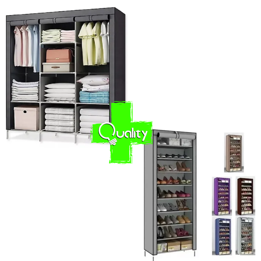 CLOSETTELA 88130+ ZAPATERO 10 NIVE TELA